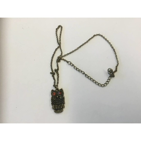 Bronze Owl Necklace - Picture 3 of 4